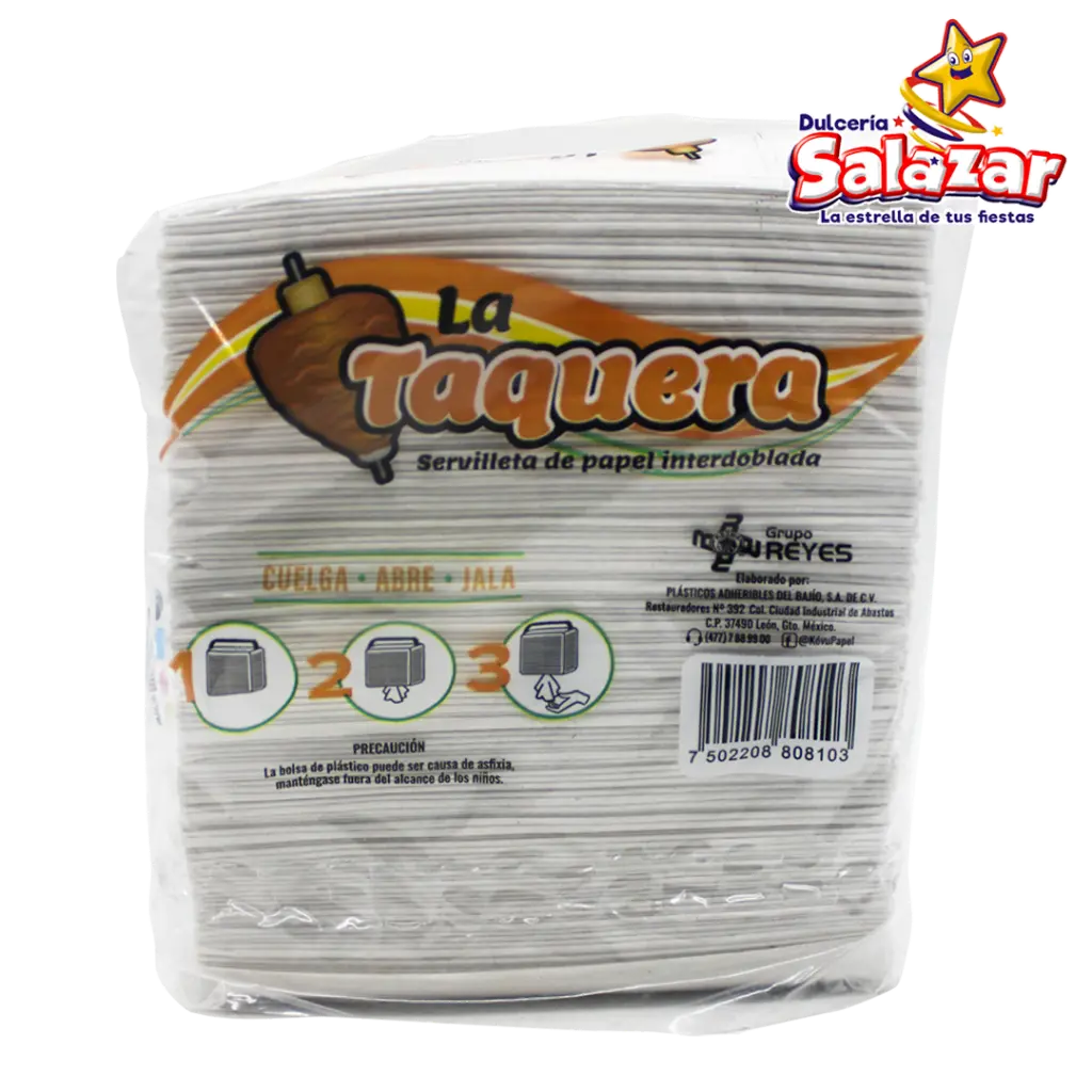 SERVILLETA INTERDOBLADA LA TAQUERA REYM0409_2.webp