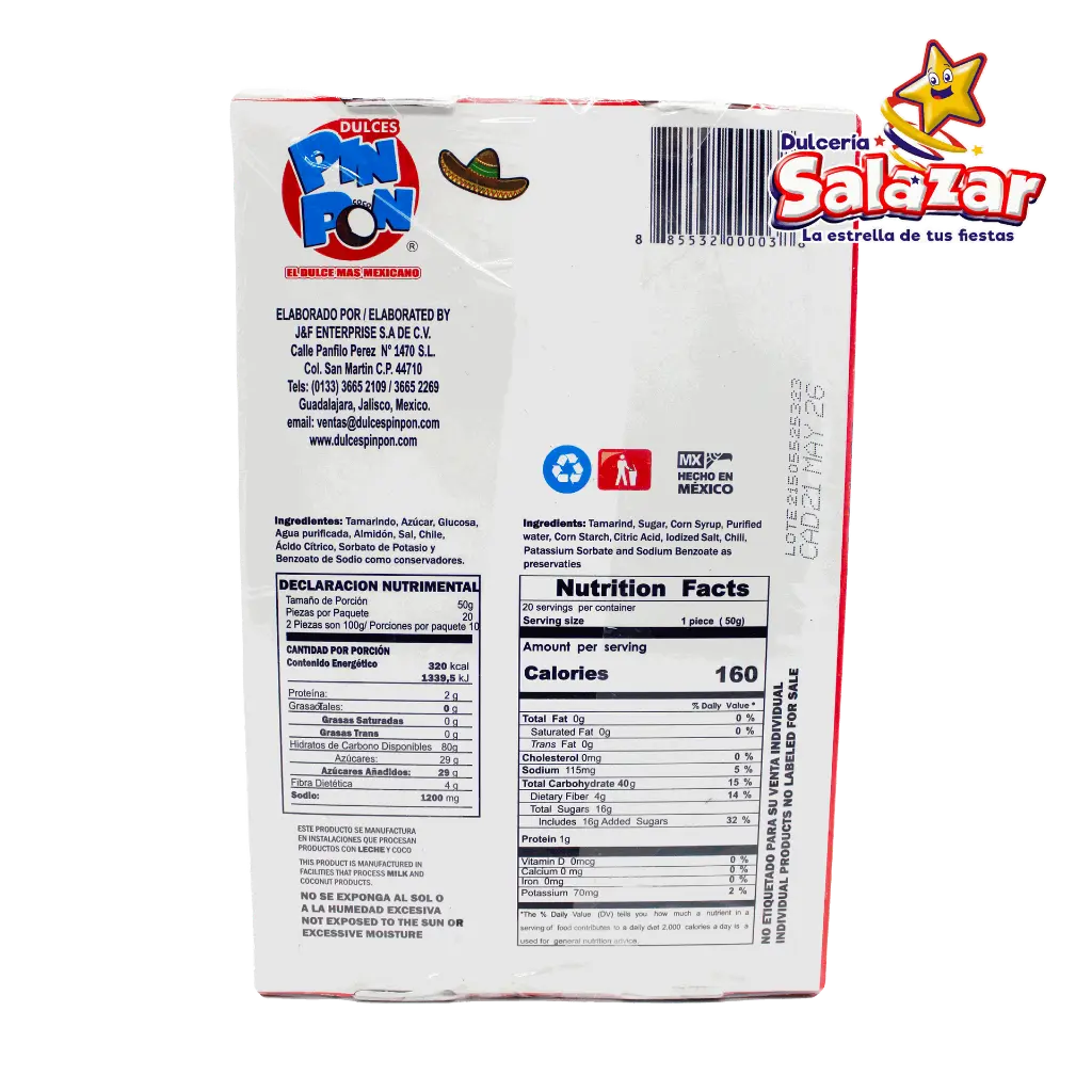 Rollito tamarindo pin pon 1 kg PIN0013_2.webp