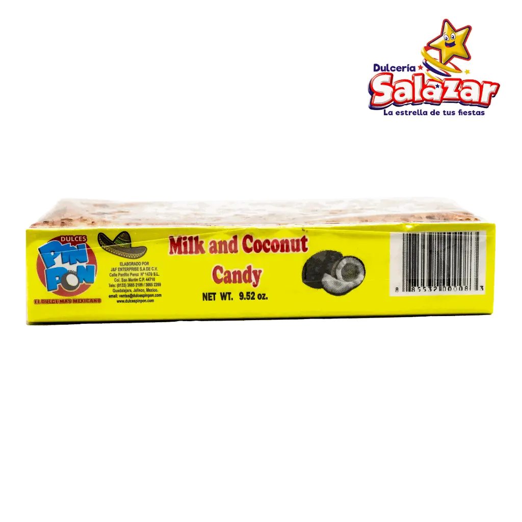 Cocada maqueta pin pon 270g  PIN0019_3.webp