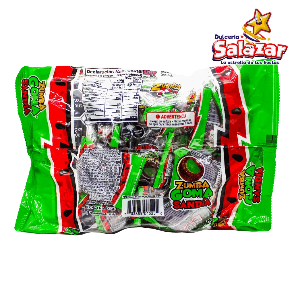 Goma piña zumba sandia ZUM0067_2.webp