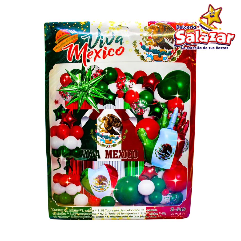 GLOBO KIT ARCO FELIZ CUMPLEAÑOS CAP0102_7.webp