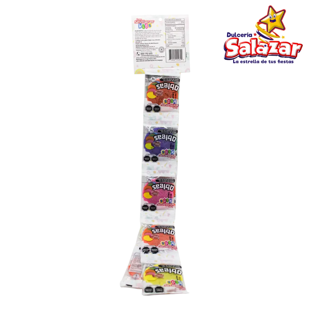 OBLEA MINI KIDS LAS SEVILLANAS 9G MED0012_2.webp