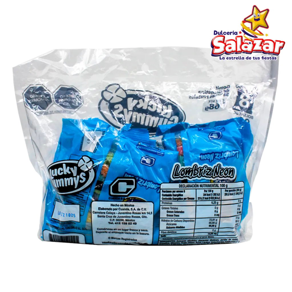 LUCKY GUMMY LOMBRIS NEON CHE0030_2.webp