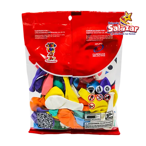Globo #7 payaso surtido 50pzs SEL0052_3.webp