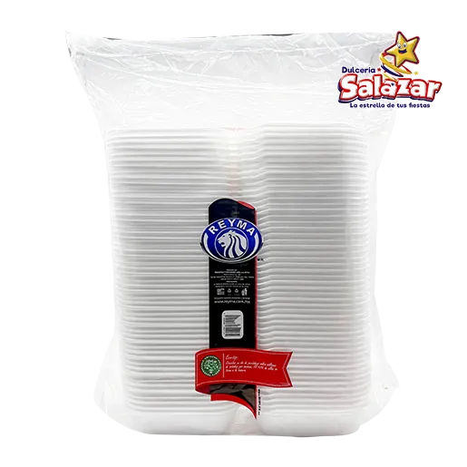 Contenedor termico hamburguesero 50pzs blanco REYM0022_3.webp