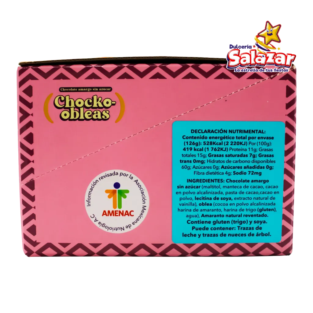 Chocko oblea chocolate sugar free DES0038_2.webp