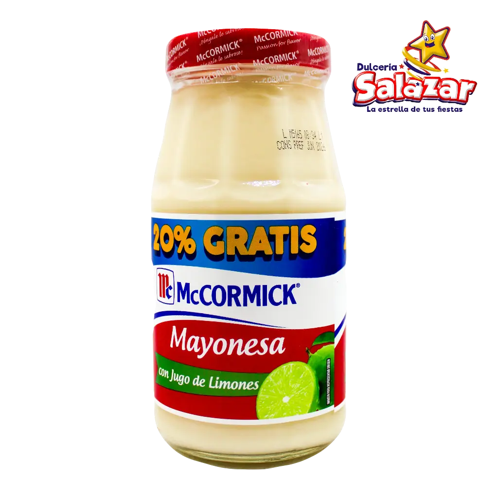 [ABARROTE0014] MAYONESA MCCORMIK -B.468G- "C/12/1" 