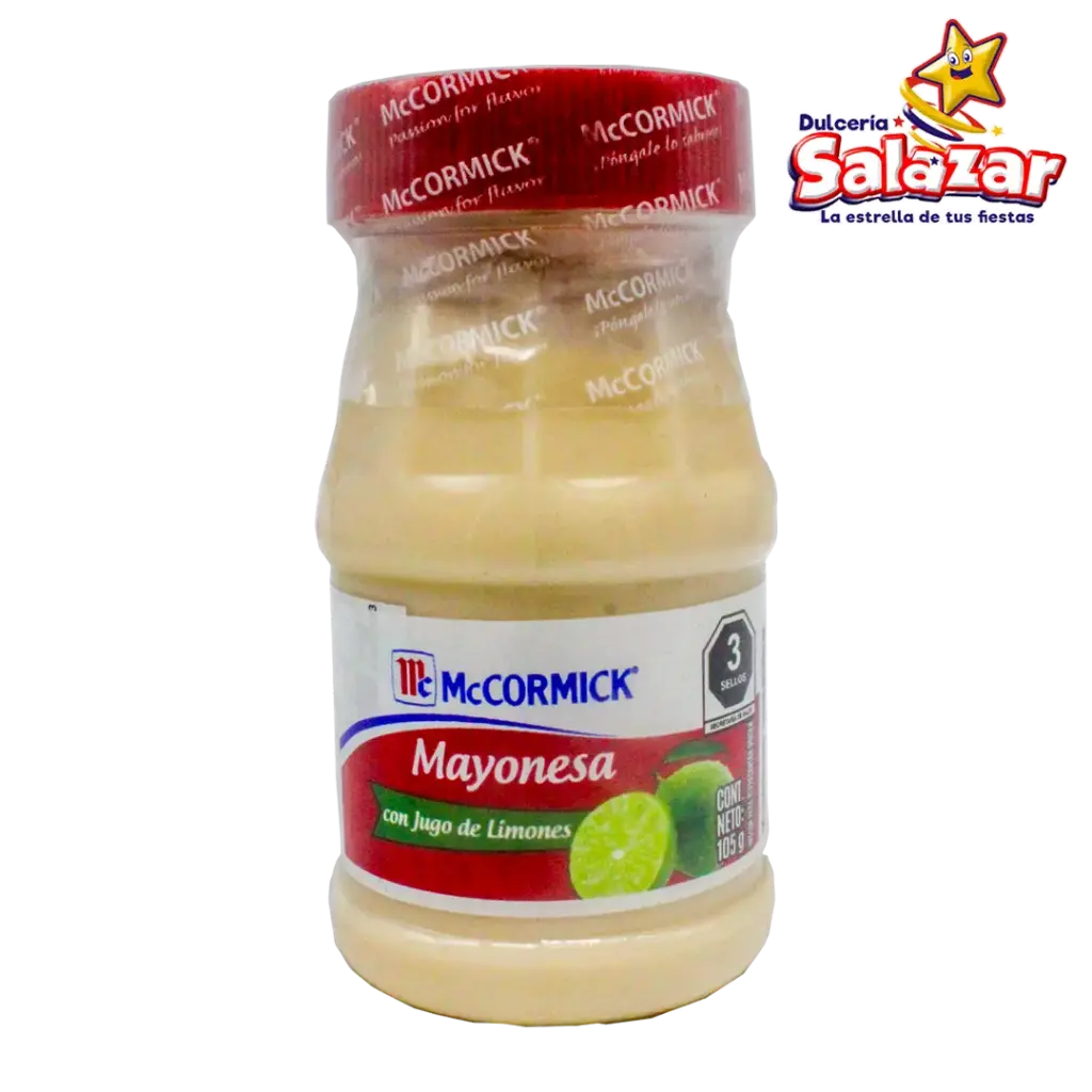 [ABARROTE0173] MAYONESA MCCORMIK -BOT.105G- "C/24/1" 
