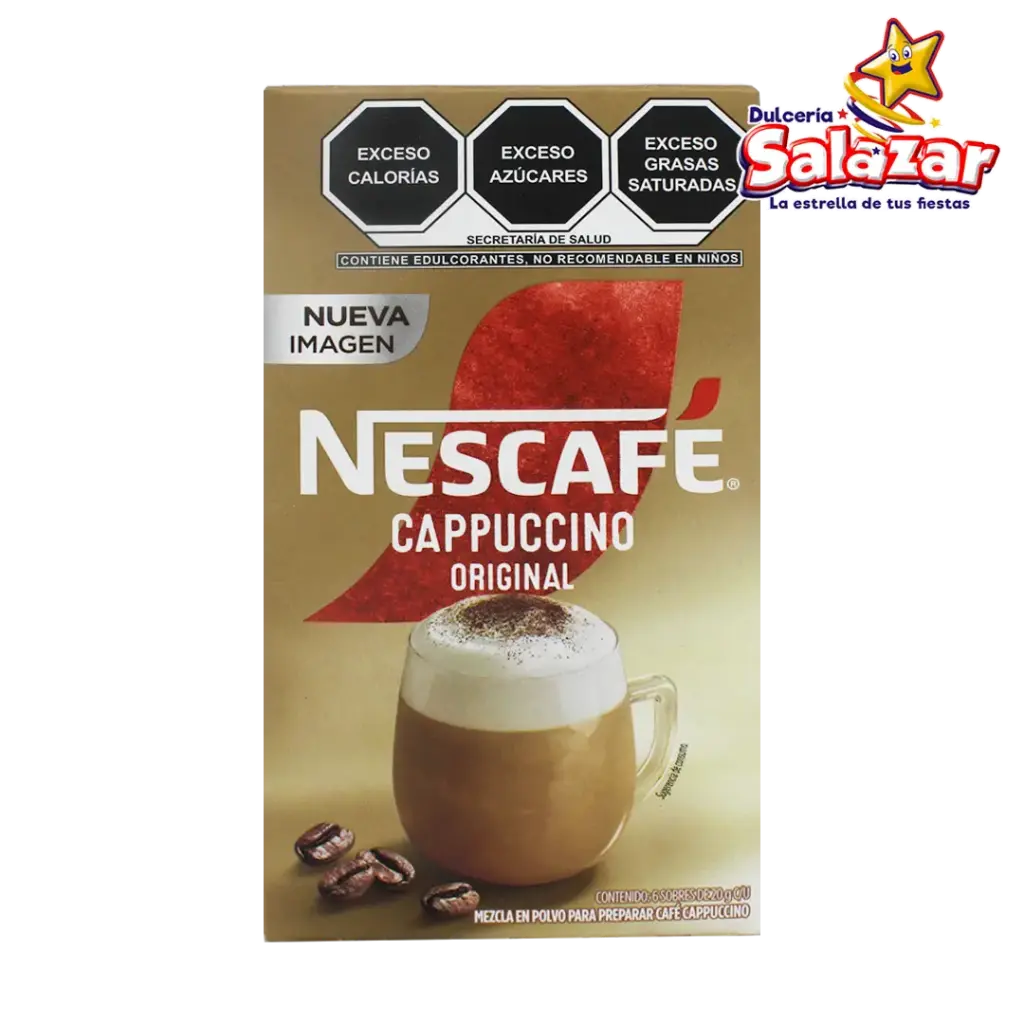 [ABARROTE0162] NESCAFE CAPPUCHINO ORIGINAL -B.20G- "C/6/20G" 