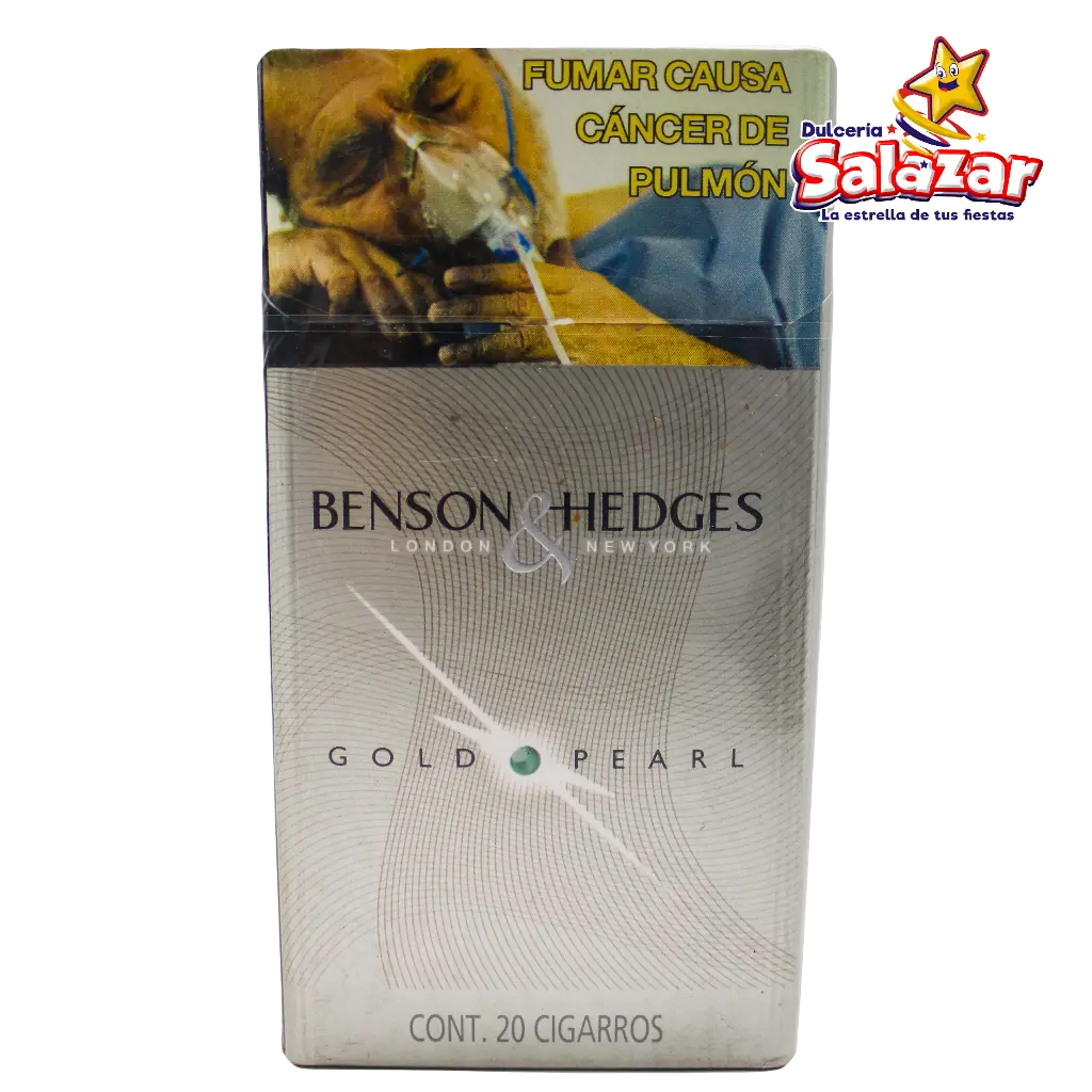 CIGARRO BENSON & HEDGES GOLD PEARL 20s " "P/10/1"