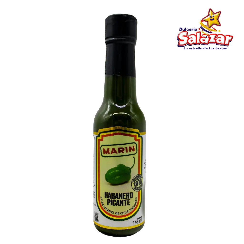 [AJOS0002] SALSA HABANERA VERDE MARIN -BOT.148ML- "C/24/1" 