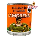 CHILES JALAPEÑOS EN ESCABECHE LA MORENA -BOT.210G- "C/48/1" 