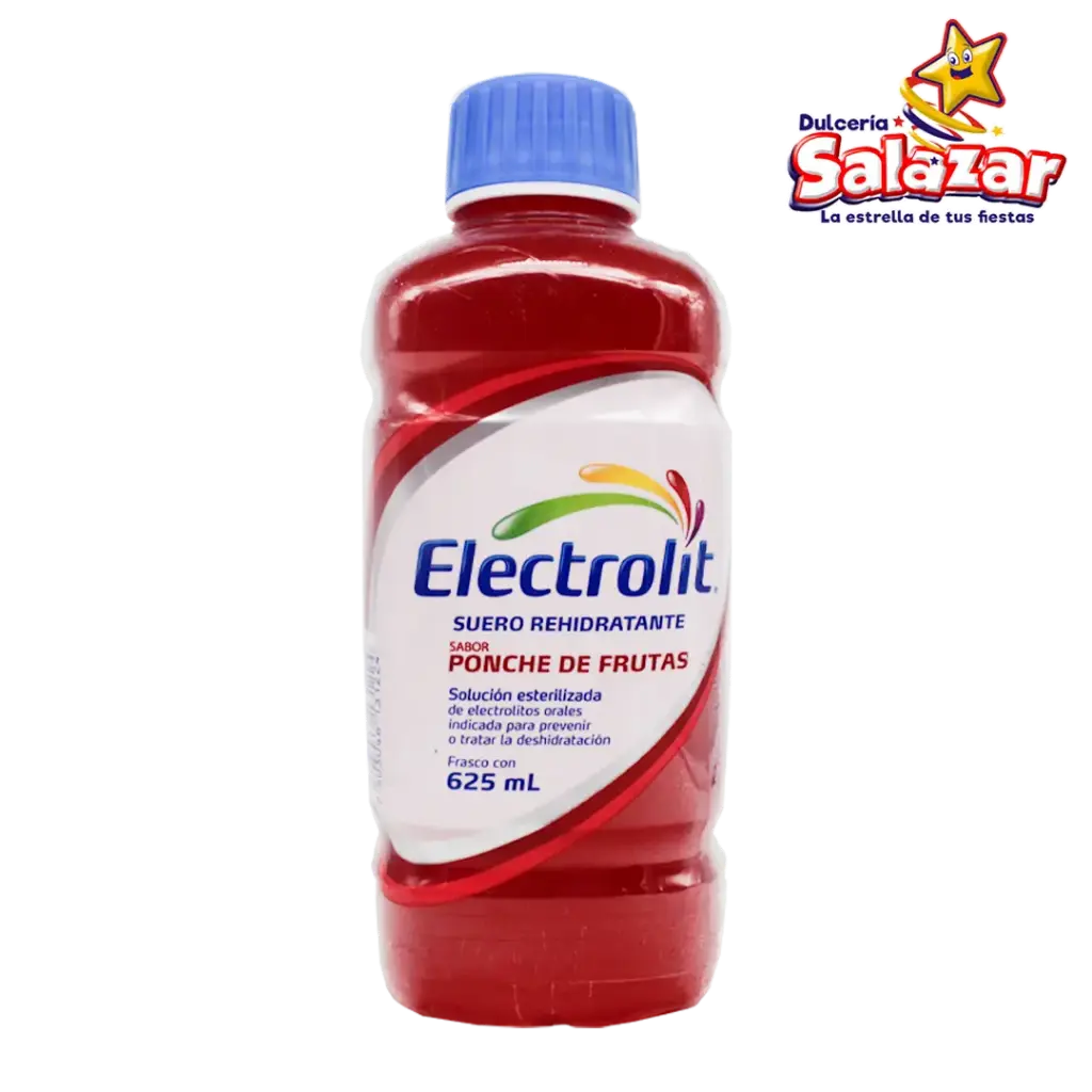 [ABARROTE0306] SUERO ELECTROLIT PONCHE DE FRUTAS -BOT.625ML- "C/12/1" 
