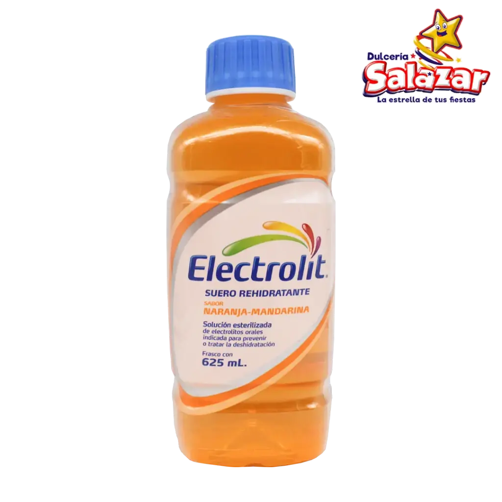 [ABARROTE0189] SUERO ELECTROLIT NARANJA-MANDARINA -BOT.625ML- "C/12/1" 