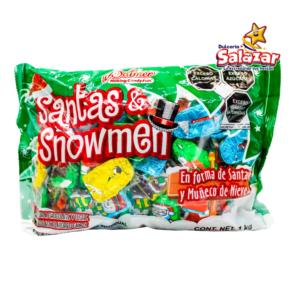 [VID0006] SANTAS & SNOWMEN 14/1 KG "C/1/1"
