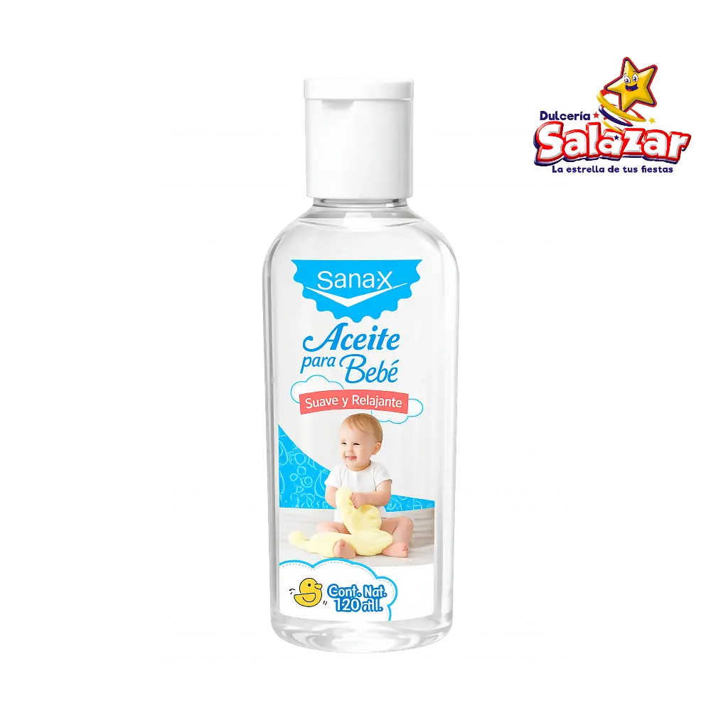 [OTC0118] ACEITE MINERAL SUAVE PARA BEBE SANAX 60M -BOT.60ML- "C/1/1"