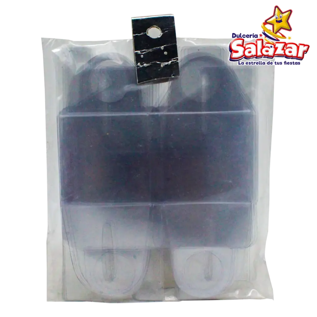 [LIRA0002] ACETATO CAJITA CON ASA PAQUETE CON "12 PZ -E.12P-"