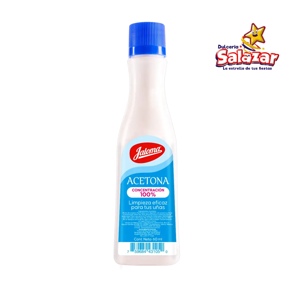 ACETONA JALOMA 60ML -BOT.60ML- "C/25/1"