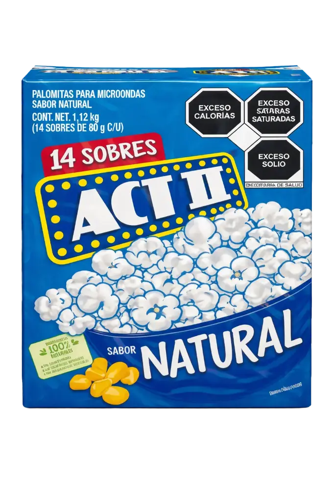 [ABA0175] ACT II PALOMITA NATURAL -D.1.12KG- "C/6/14"