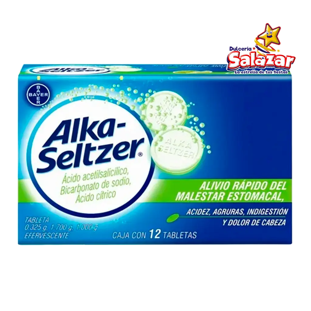 [OTC0001] ALKA-SELTZER LIMA LIMON 12 TAB -E.1PZA- 