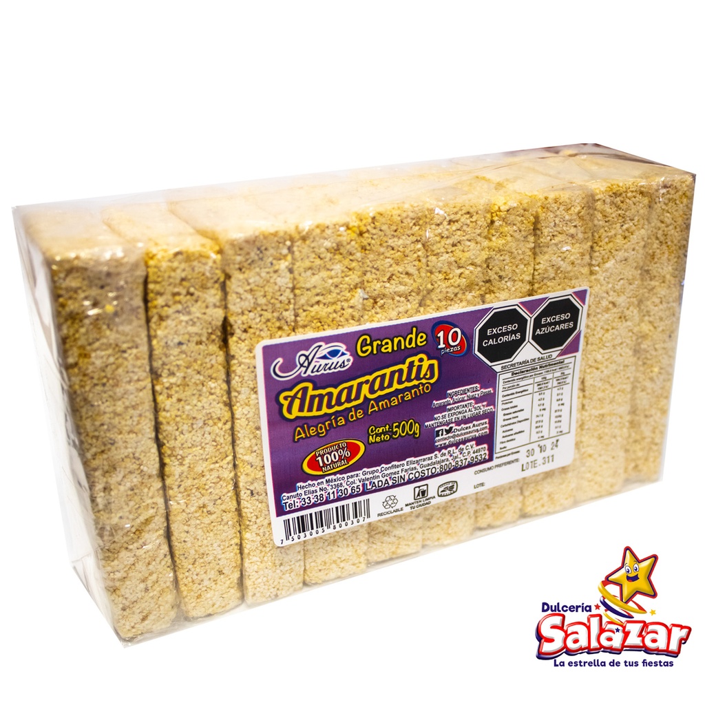 AMARANTO AURUS -B.500G- "C/20/10"