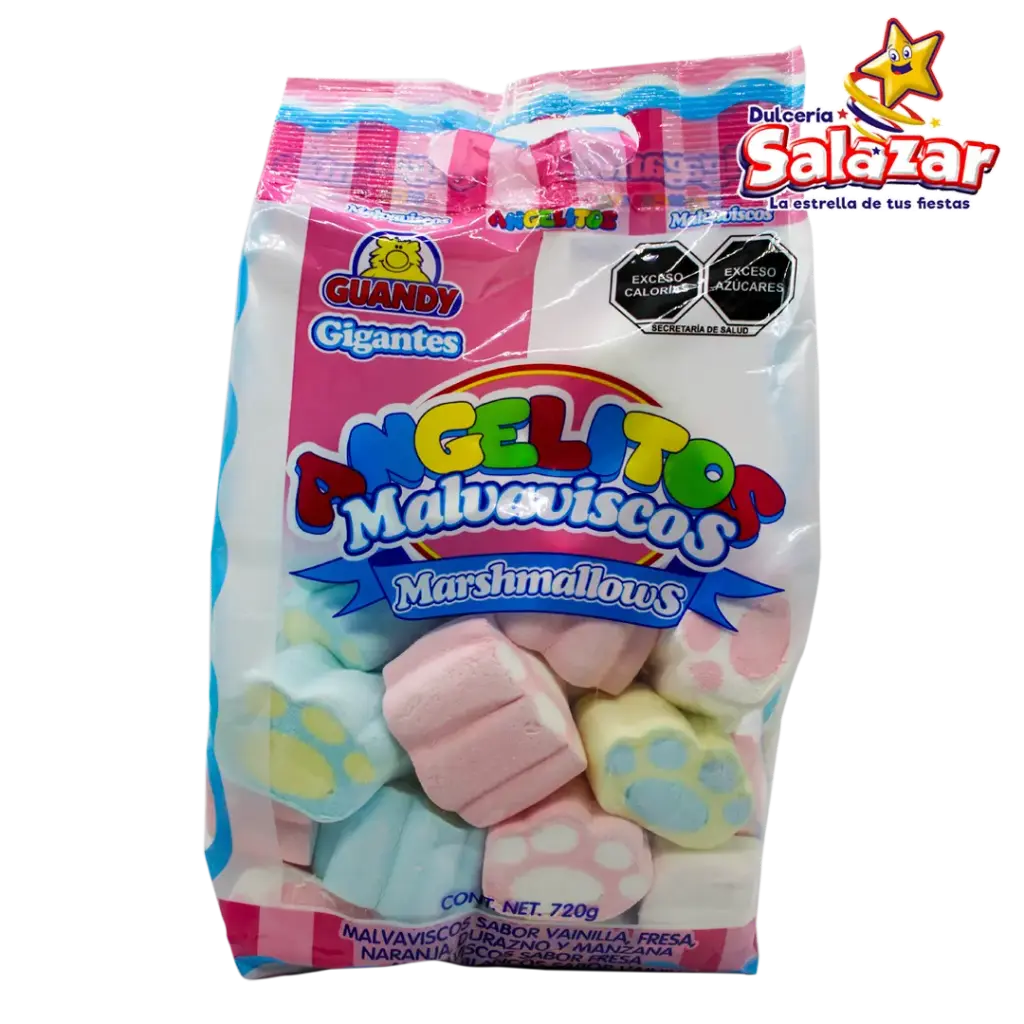 MALVAVISCO ANGELITOS  HUELLA COLORES -B.720GR- "C/10/1"