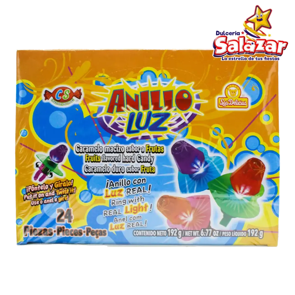 ANILLO DE LUZ DELICIAS -D.192G- "C/12/24"