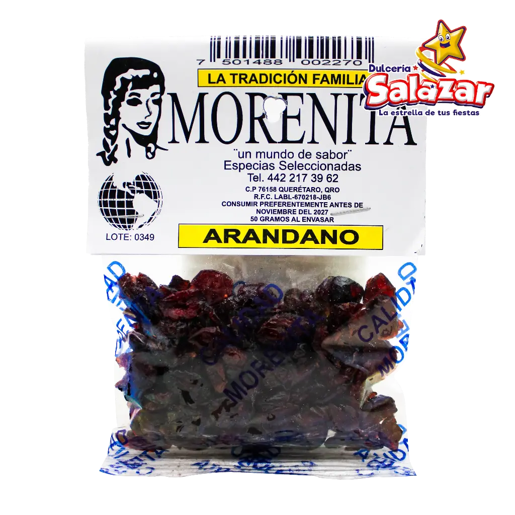 ARANDANO 50 GRAMOS 