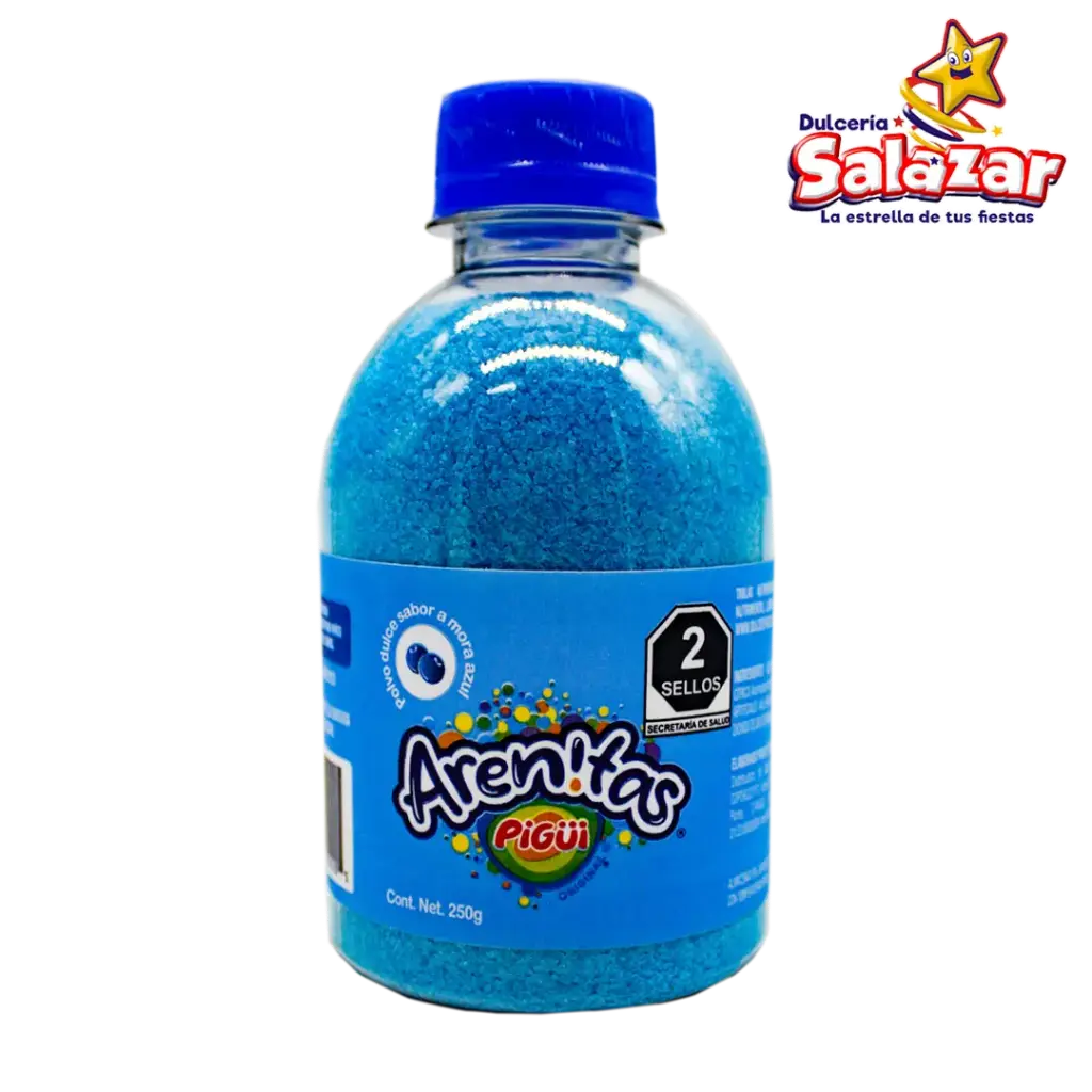 ARENITAS MORA AZUL PIGUI -BOT.250G- "C/48/1"