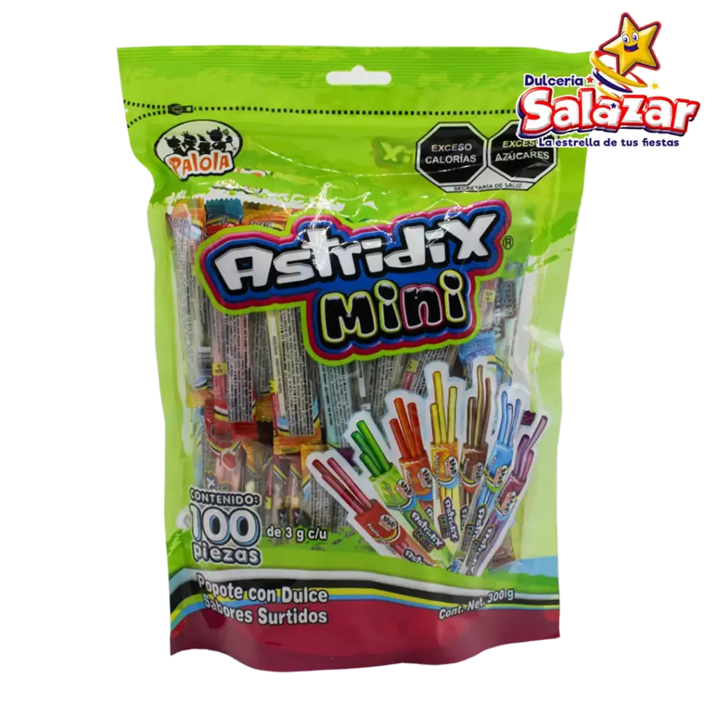 ASTRIDIX MINI ACIDITO FRUTAL DELICIAS -B.300G- "C/18/100"