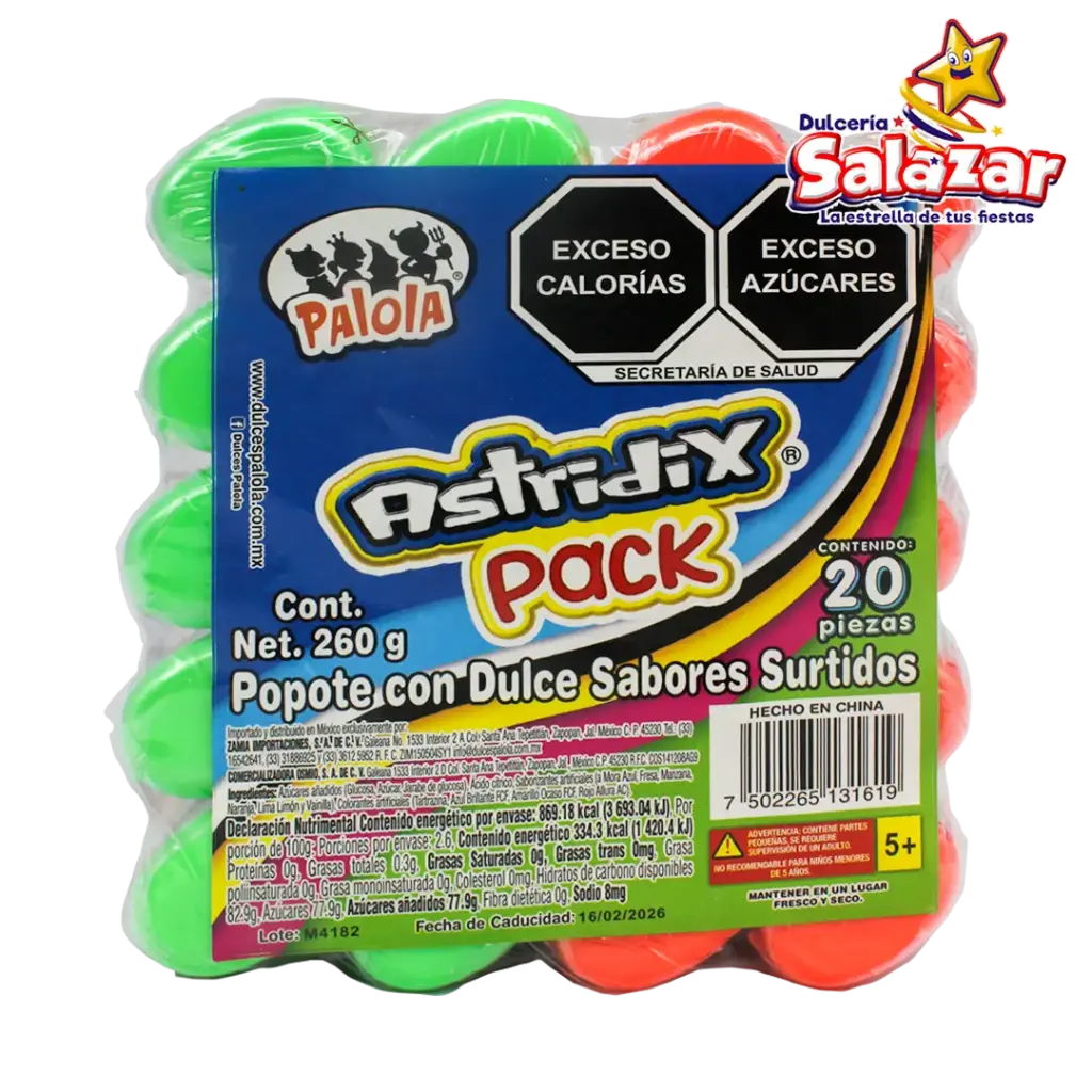 [DEL0467] ASTRIDIX PACK LAS DELICIAS -D.260G- "C/18/20"