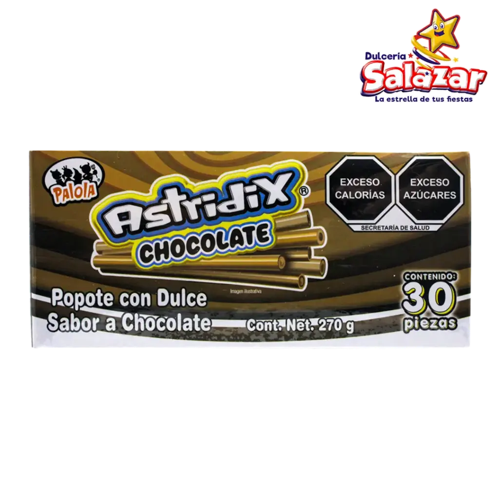 ASTRIDIX POPOTE C/CHOCOLATE DELICIAS -D.270G- "C/18/30"