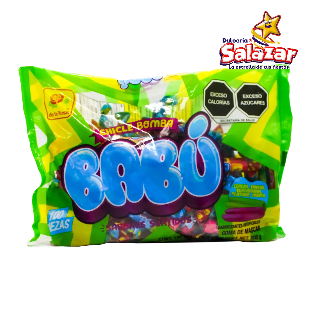 CHICLE BABY BABU DLR -B.500 G- "C/24/100"