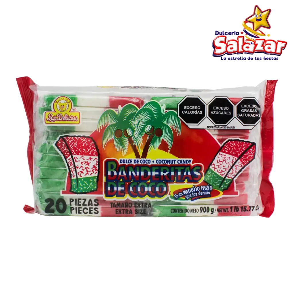BANDERITA COCO EXTRA DELICIAS -B.900G- "C/12/20"