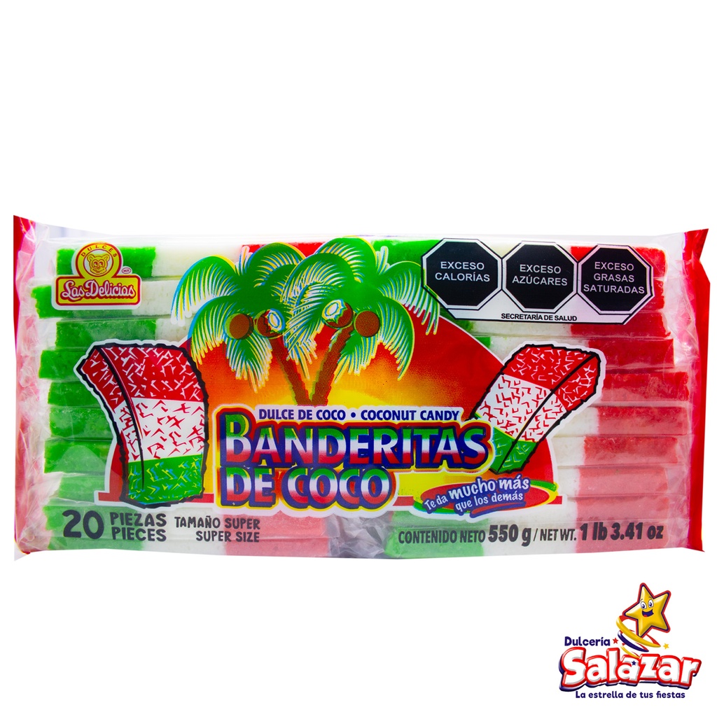 BANDERITA COCO SUPER DELICIAS -B.550G- "C/24/20"