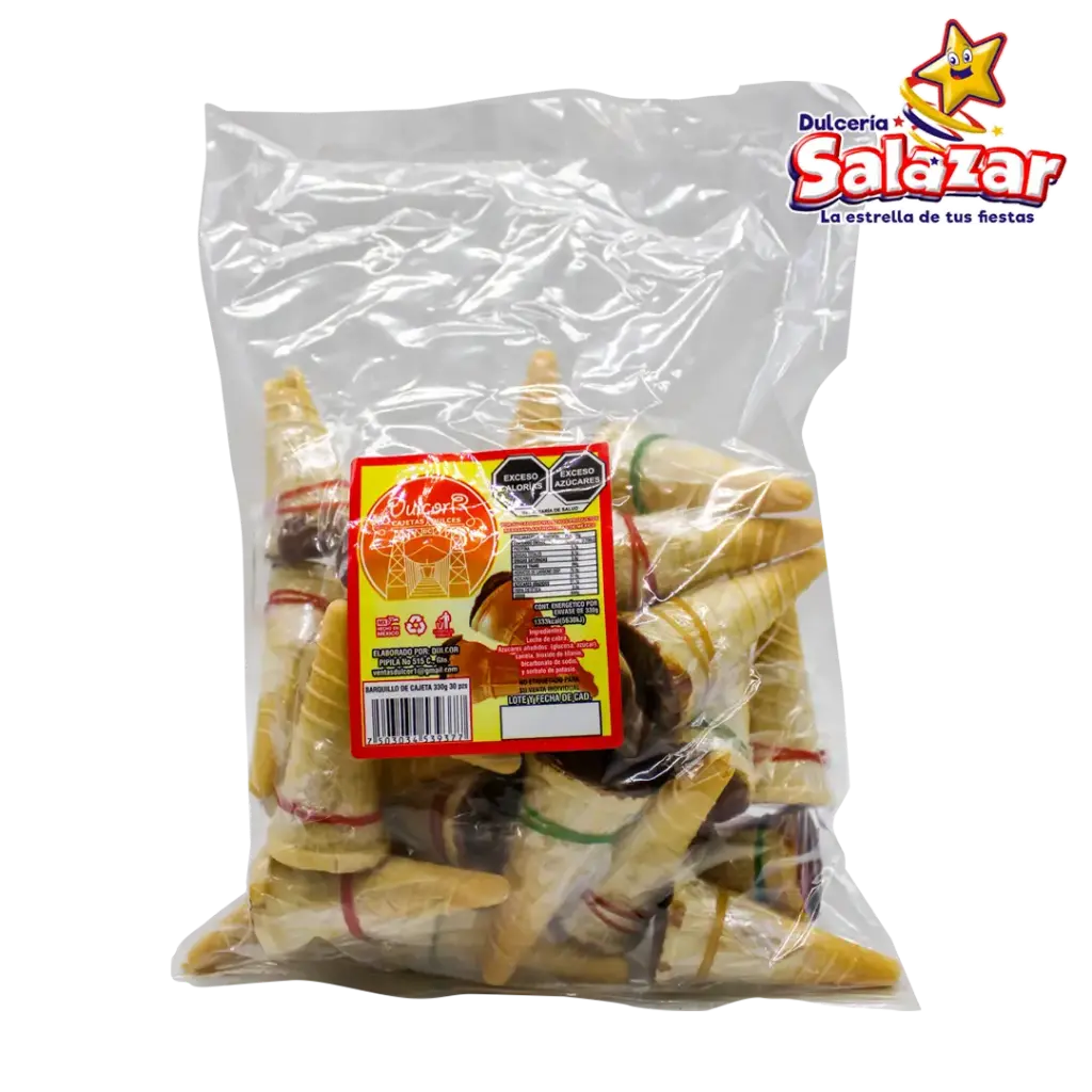 [CRA0002] BARQUILLO C/CAJETA CORTAZAR -B.330G- "C/20/30"