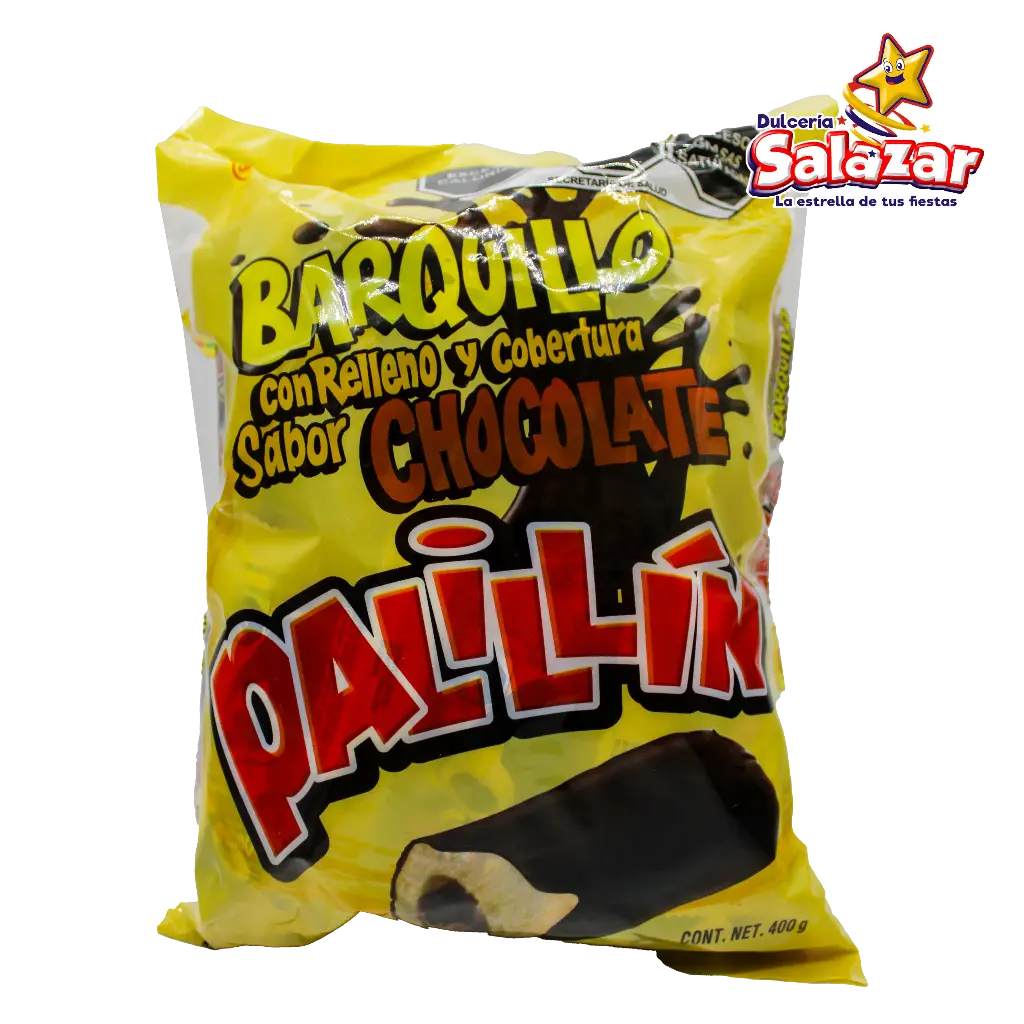 [ROS0349] CHOCOLATE BARQUILLO PALILLIN DLR -B.400GR- "C/16/40"