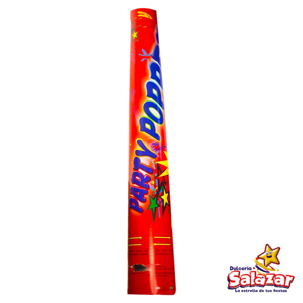 BAZUCAS LANZA CONFETI 1 METRO -D.1PZA-