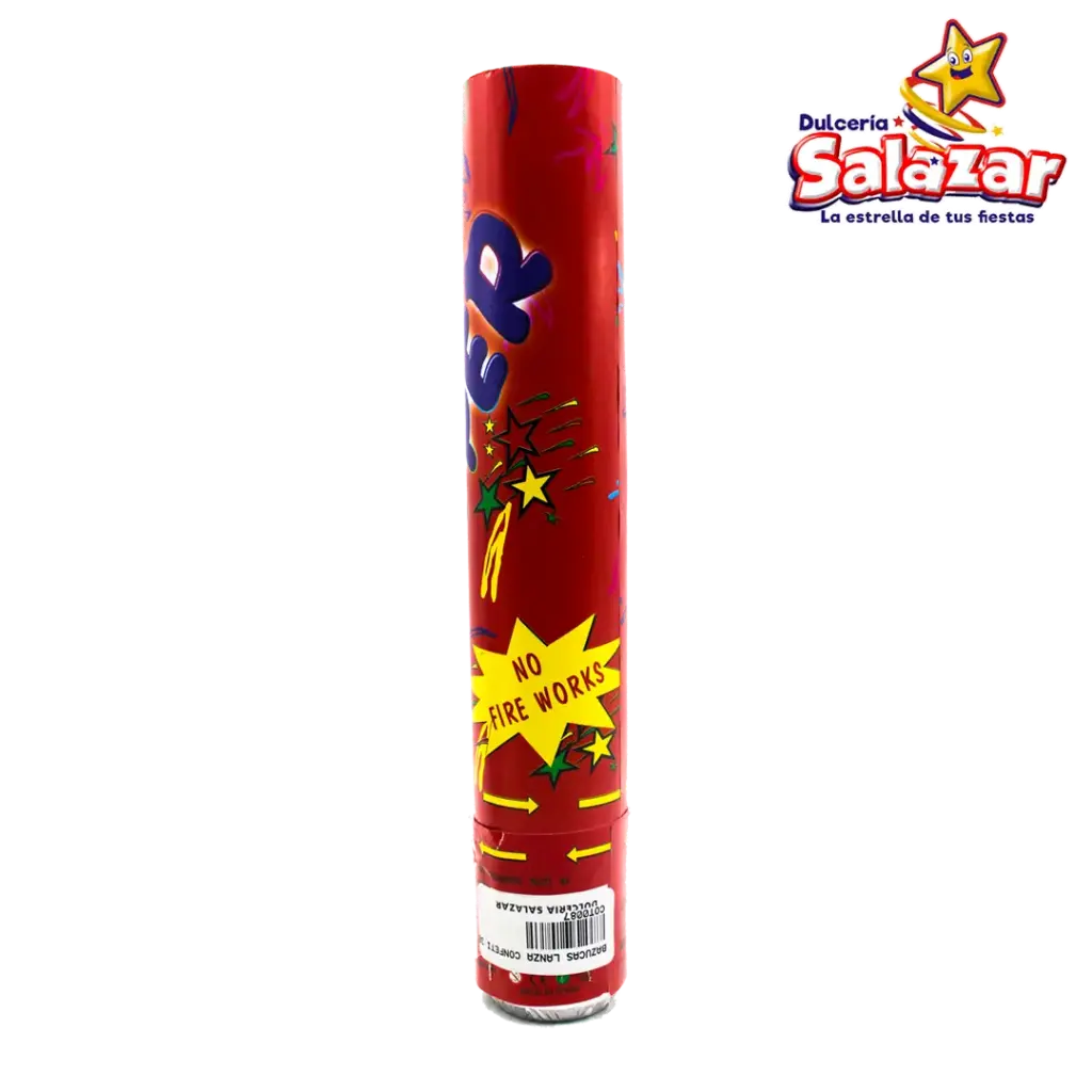 [COT0087] BAZUCAS LANZA CONFETI 30CM "C/100/1"