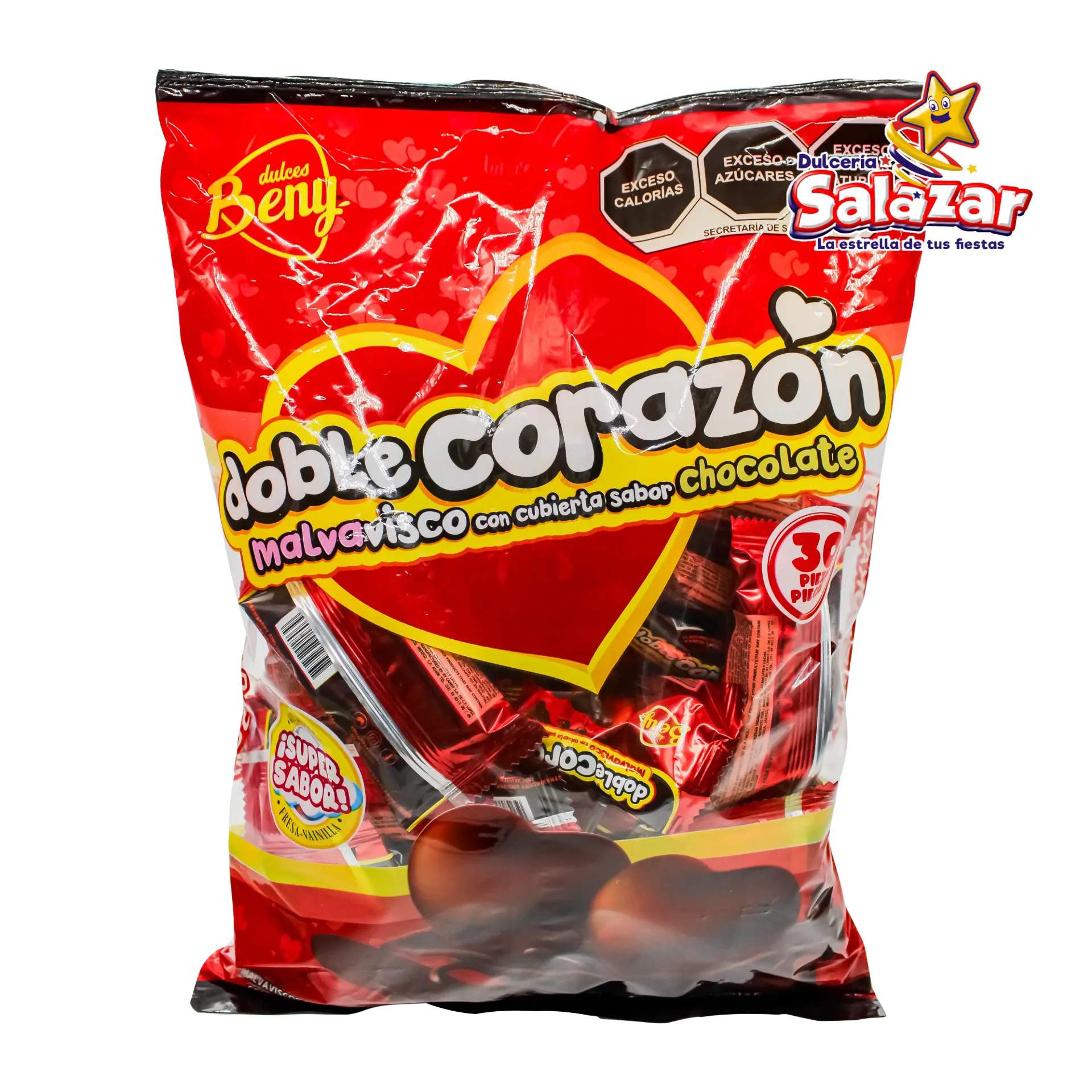 [BEN0016] BENY MALVAVISCO DOBLE CORAZON -B.300G- "C/12/30"