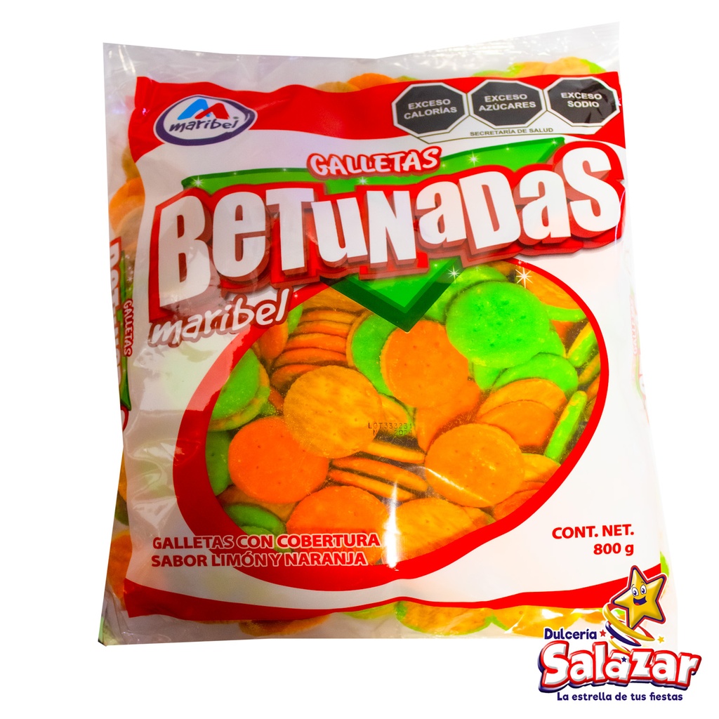 [MRB0002] BETUNADA GALLETA MARIBEL -B.800G- "C/6/1"