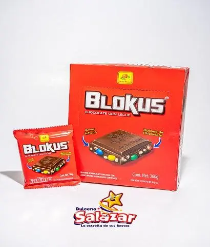 CHOCOLATE BLOKUS ARROZ Y BOLINES DLR -D.360G- "C/12/12"