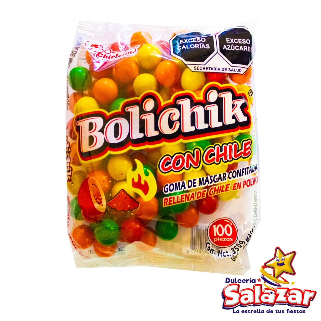 CHICLE BOLICHIK C/ CHILE GOMEZ -B.350G- "C/25/100"