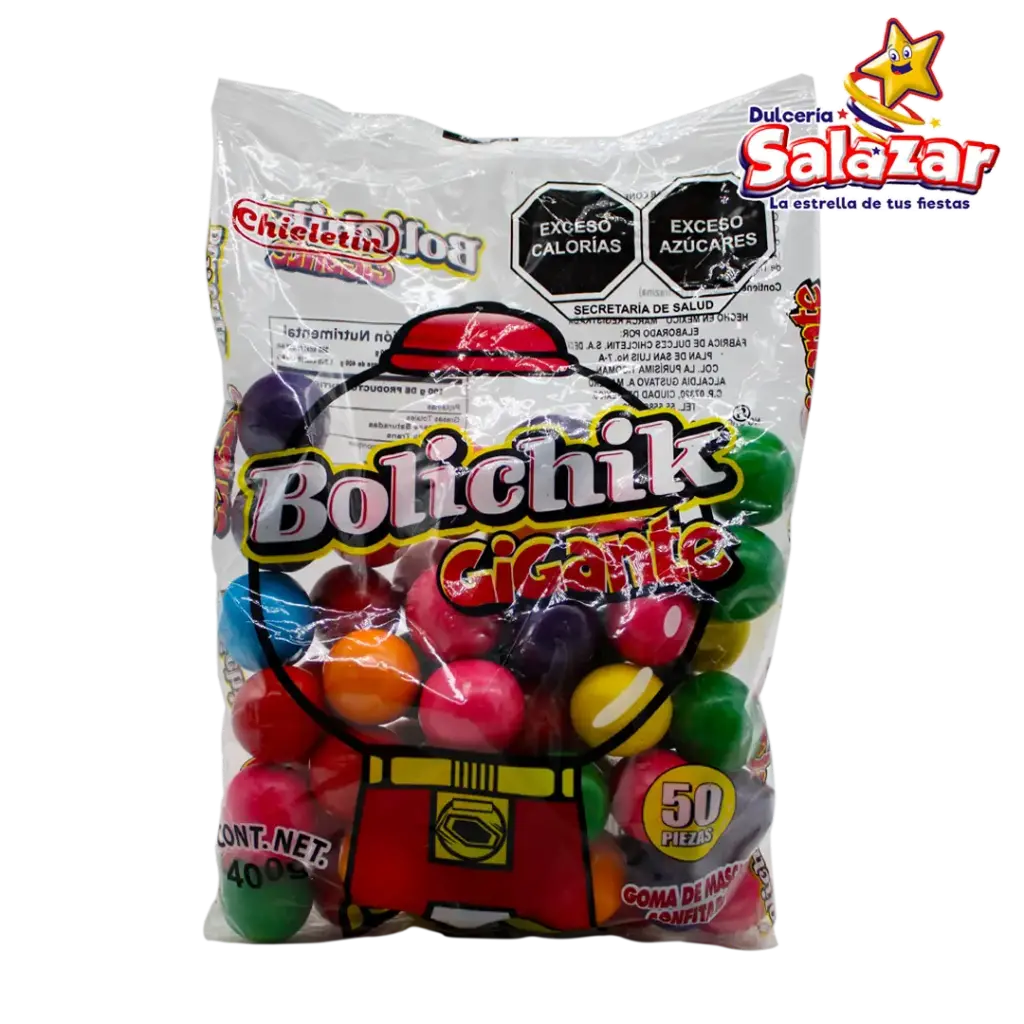 CHICLE BOLICHIK GIGANTE GOMEZ -B.400G- "C/25/50"