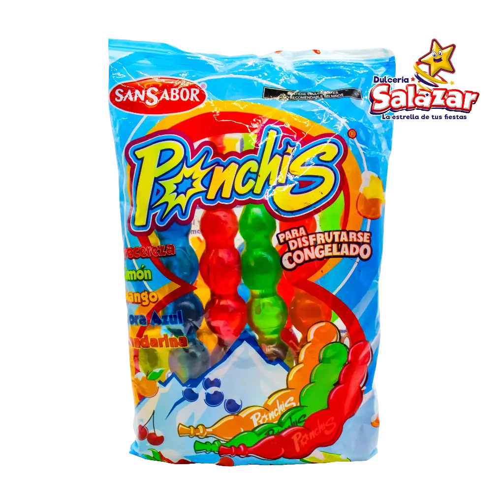 BOLIS PONCHIS SURTIDO SANSABOR -B.900ML- "C/15/10"