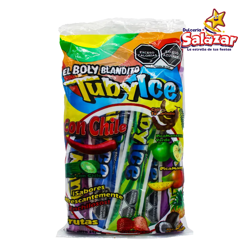 [FRU0011] BOLIS TUBY ICE CHILE -B.680ML- "C/15/10"