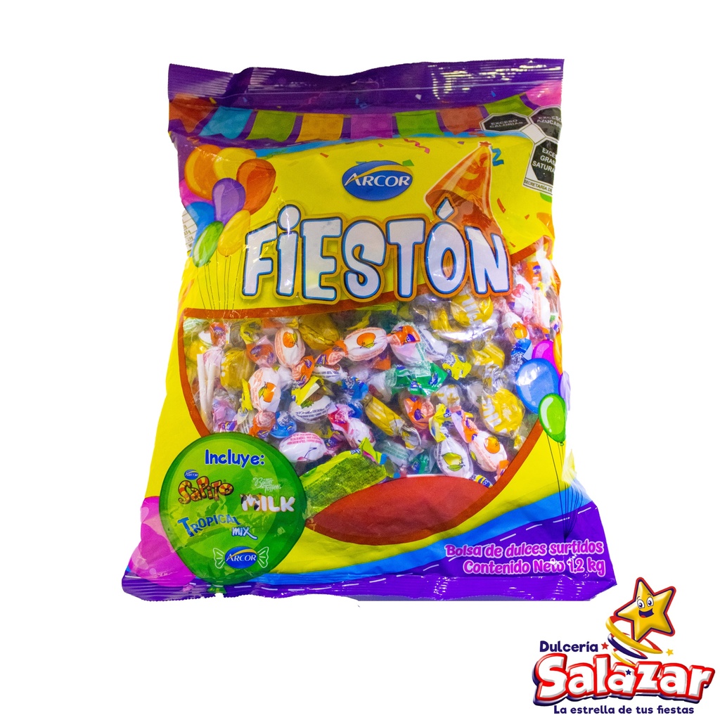 [DOS0104] BOLSA FIESTON MIX ARCO -B.1.2KG- "C/6/1"