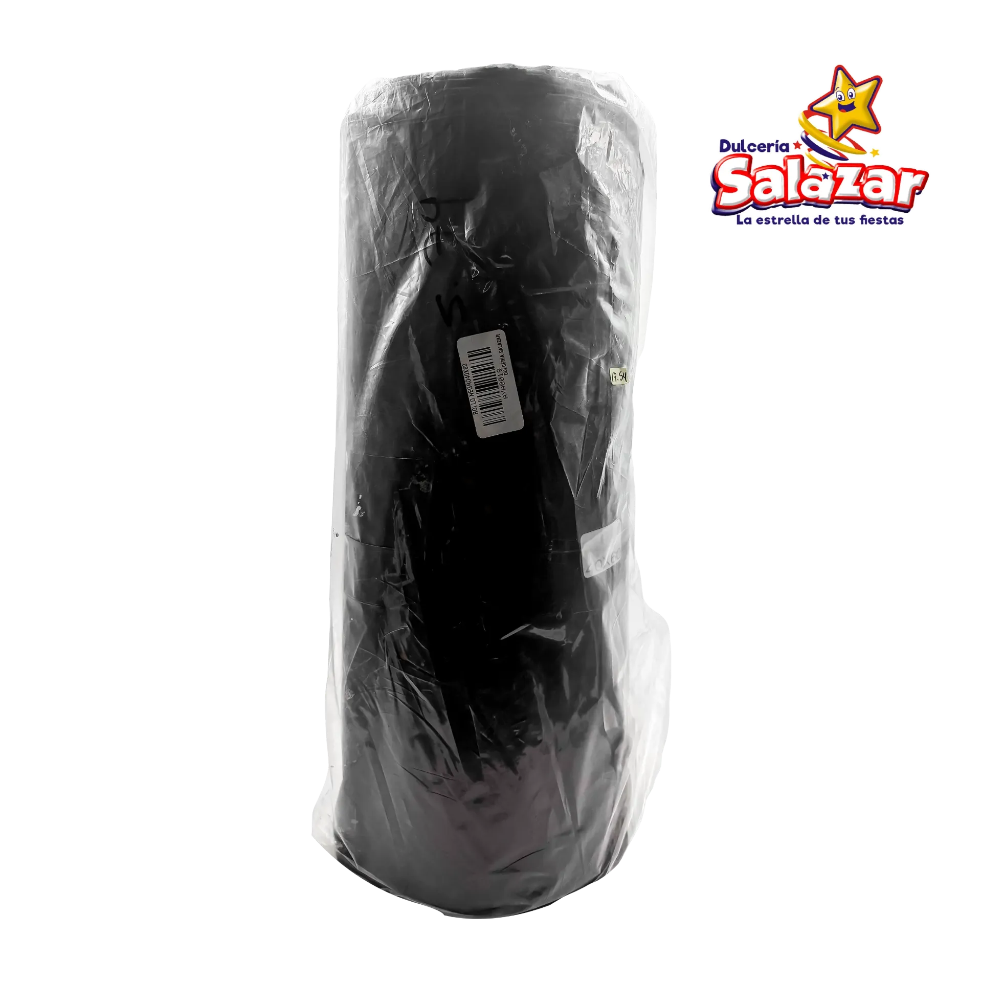 [AYA0019] BOLSA PLASTICO NEGRA ROLLO 40X60 PLASTMU -B.1KG-