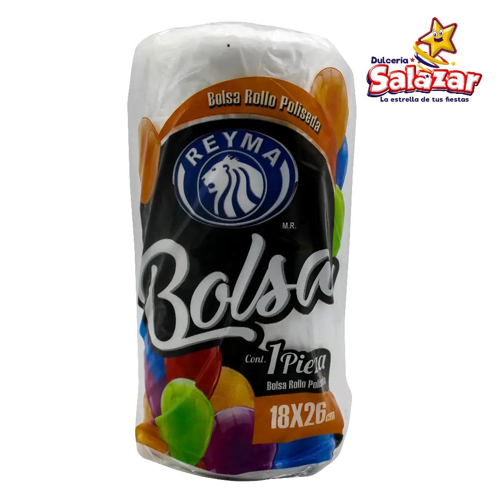 [REYM0248] BOLSA POLISEDA R/CHICO 18X26CM BPRCH1826 -B.1KG- "B/20/1"