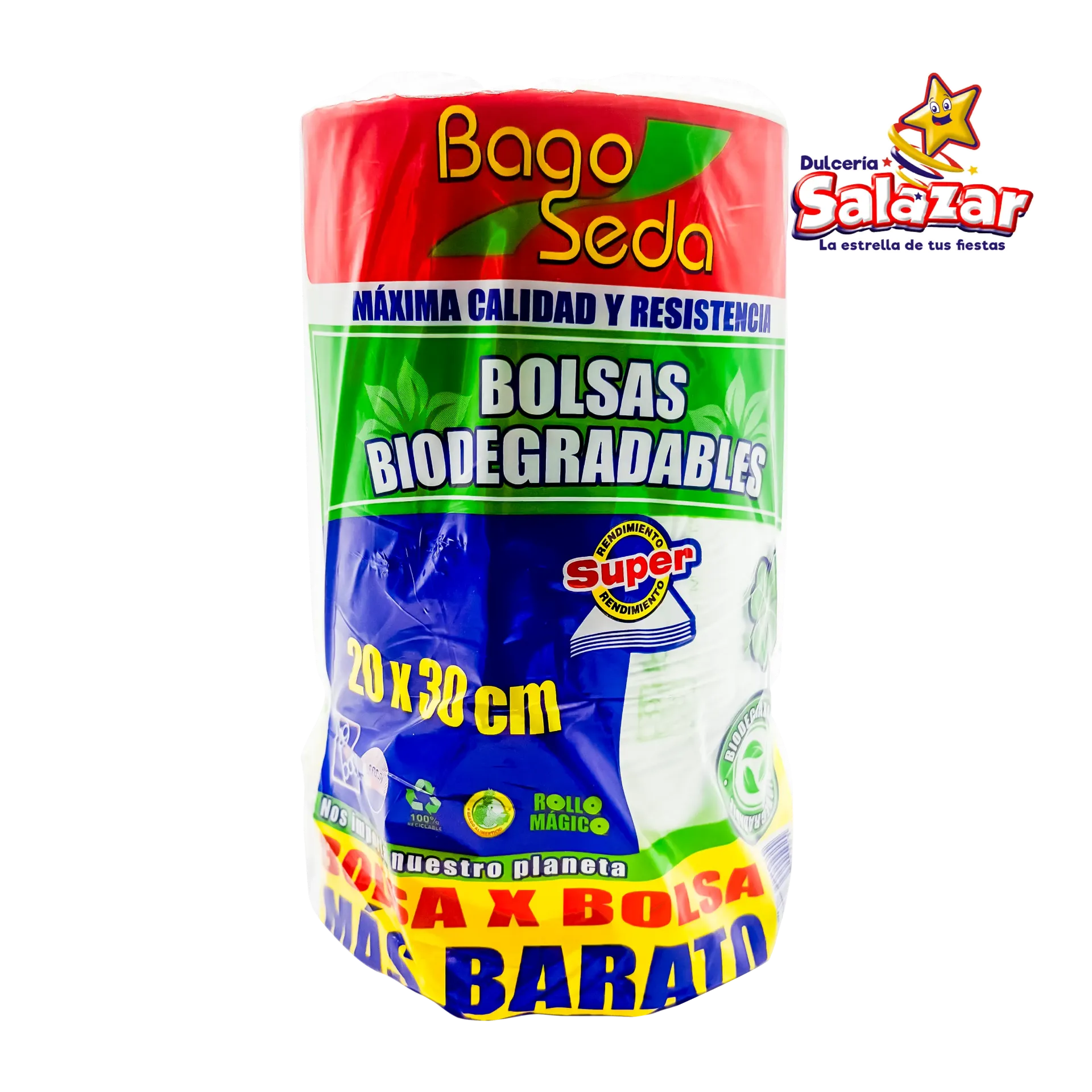 BOLSA ROLLO BAGO SEDA 20X30CM -B.1KG- "B/20/1"